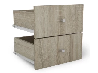 Sada zásuvek (2 ks) Jerry, dub sonoma