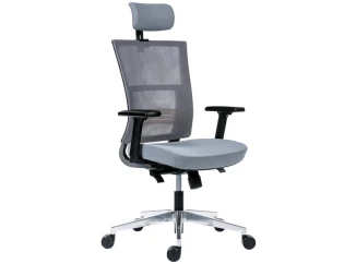 Kancelářské křeslo Next, šedé