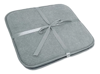 Set podsedáků na židle (2 ks) Life 38x38 cm, stříbrná