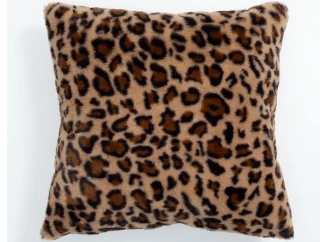 Dekorační polštář Fashion Leopard 45x45 cm, hnědý