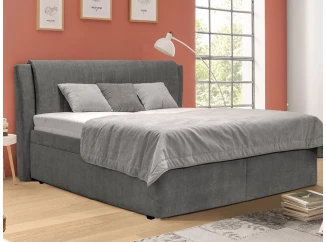 Postel Misty 160x200 cm, šedá látka