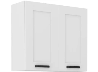 Horní kuchyňská skříňka Luna, 80 cm, bílá