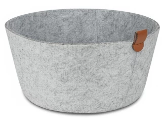 Úložný košík LifeStyle 24 cm, světle šedá