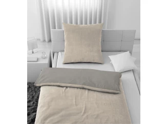 Povlečení Cashmere Touch, krémová/taupe