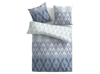 Povlečení Bibi 140x200 cm, modré, bavlněný satén