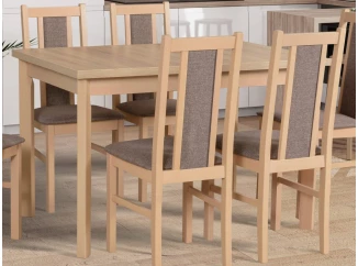 Obdélný jídelní stůl Maxim 120x80 cm, dub sonoma