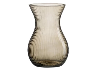 Váza Rosalie 18 cm, kouřově šedá