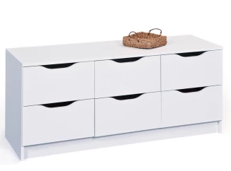 Zásuvková (TV) komoda Westphalen, bílá