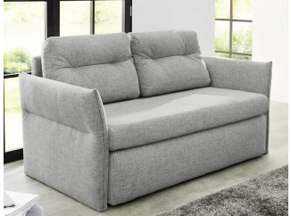 Rozkládací pohovka Tim, šedá tkanina