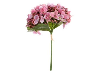 Umělá kytice Hortenzie, růžová