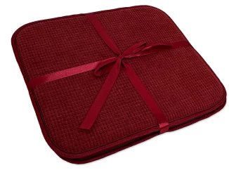 Set podsedáků na židle (2 ks) Life 38x38 cm, bordó