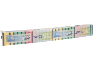 Houbičky na nádobí (28 ks) Ultra Clean, barevné