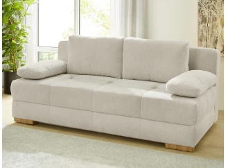 Rozkládací pohovka na spaní Calli, béžová látka