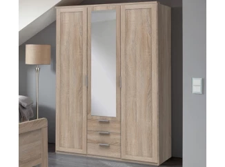 Šatní skříň Nadja, 135 cm, dub sonoma