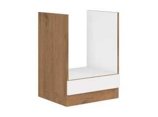 Kuchyňská skříňka pro vestavnou troubu Vigo, dub lancelot/bílý lesk, 60 cm