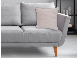 Dekorační polštář ZigZag 45x45 cm, pískový