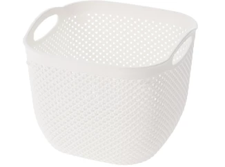 Úložný koš Diamond 630 ml, bílý/černý