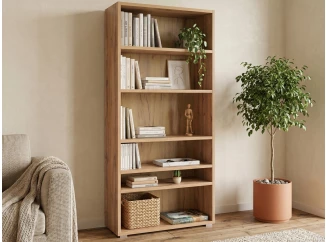 Regál Image 85 cm, medový dub