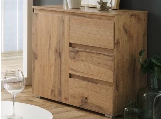 Komoda se zásuvkami Image 80 cm, medový dub