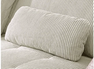 Bederní polštářek na sedačku MP-IN14007, béžová strukturovaná látka