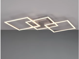 Stropní/nástěnné osvětlení LED Trail 74,5 cm, titanový kov