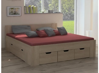 Postel Astral 140x200 cm, dub sonoma