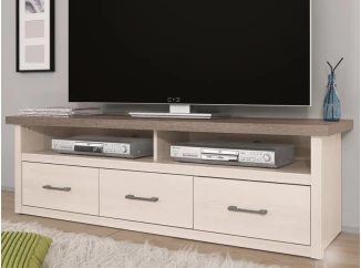 TV skříňka Luca, dub/bělená pinie
