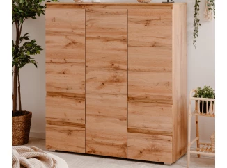 Vysoká komoda se zásuvkami Image 116 cm, medový dub