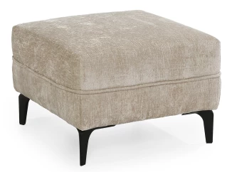 Taburet Novara, béžová látka