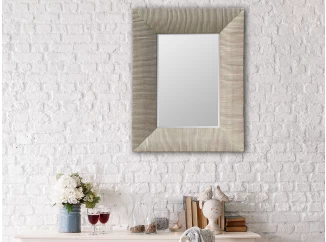 Nástěnné zrcadlo 58x38,5 cm, zlaté