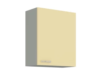 Horní kuchyňská skříňka Karmen 60G-72, 60 cm, šedá/krémová