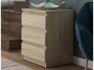 Skříňka/vysoký noční stolek Carlos 403S, dub sonoma