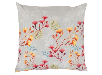 Dekorační polštář 45x45 cm, slaměnky, samet