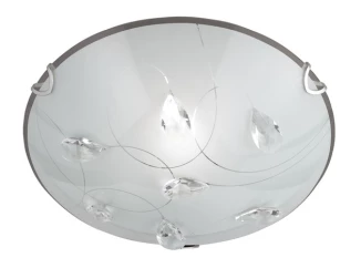 Stropní osvětlení Carbonado 25 cm