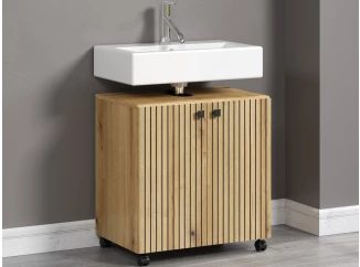 Koupelnová skříňka pod umyvadlo Pure Bliss 60 cm, dub evoke