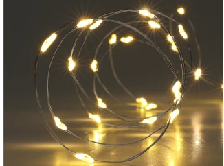 Vánoční řetěz 195 cm, teplá bílá