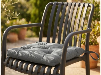 Podsedák na židle Gesa 40x40 cm, antracitový