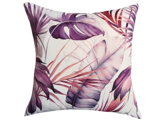 Dekorační polštář Jungle 45x45 cm, fialový