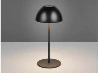 Nabíjecí LED stolní lampička Ortiz, černá