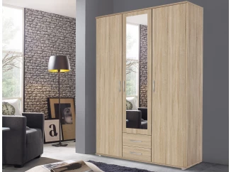 Šatní skříň 3-dveřová Twin, dub sonoma