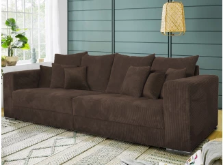 Pohovka Richard, hnědá látka