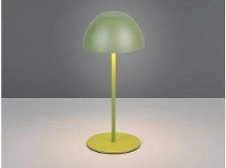 Nabíjecí LED stolní lampička Ortiz, zelená