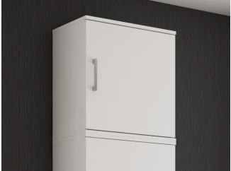 Nízká skříňka/skříňový nástavec Nitro 50 cm, bílý