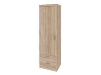 Úzká skříň se zásuvkami Mega 14, dub sonoma