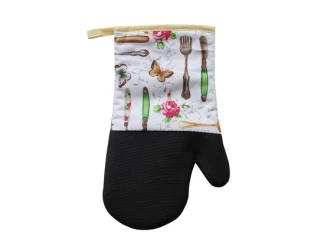 Kuchyňská rukavice 31 cm, neoprén, příbor