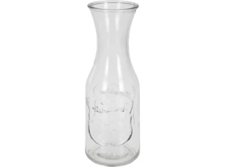 Skleněná karafa 1 l, 27,5 cm