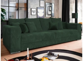 Pohovka Richard, lahvově zelená látka