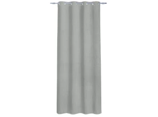 Závěs Cord 140x245 cm, stříbrný