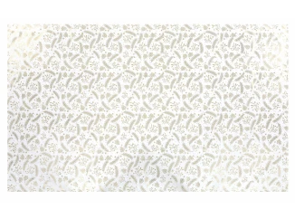 Vánoční ubrus Peří a šišky 130x220 cm, zlatý