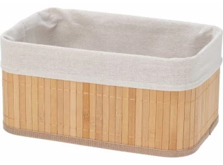 Úložný koš 34x24x16 cm, bambus